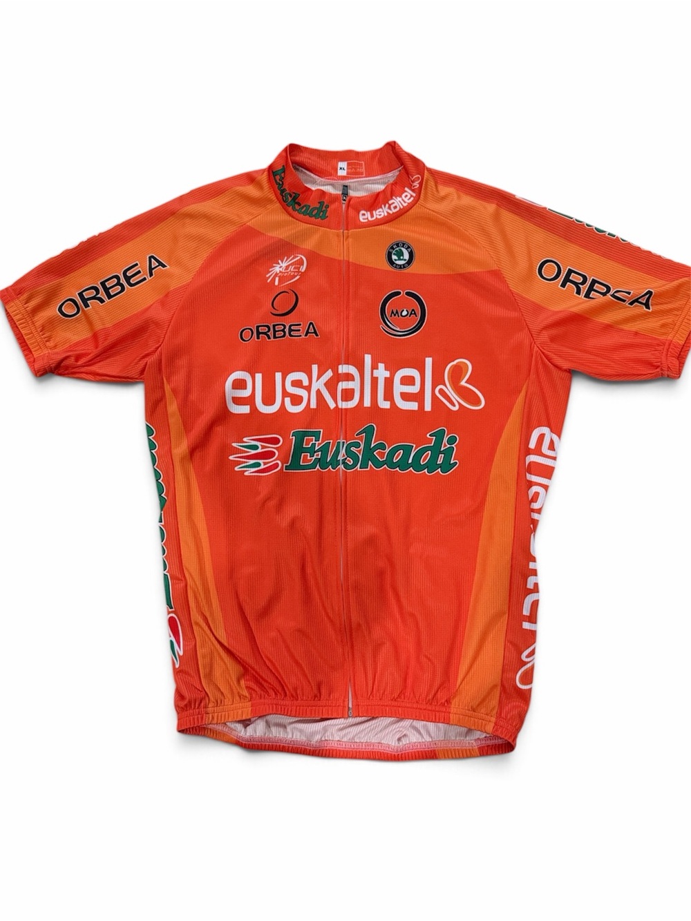 Men's Orange Cycling Jersey